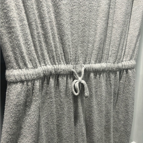 Serra Gray Women’s Jumpsuit w/Pockets and Drawstrings-size L - Picture 3 of 6